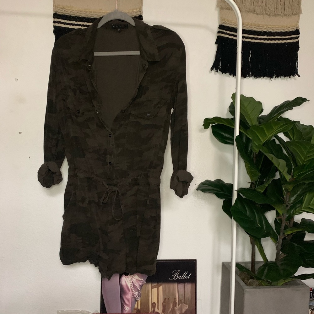 Camouflage romper